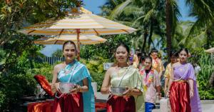Thai New Year Parade, Songkran Parade around the Resort