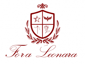Fora Leonara luxury clothing house crest logo