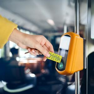 NFC keychain contactless payment for public transport access card alternative RFID transit system
