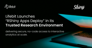 Lifebit RShiny Apps Deploy enabling secure scalable interactive analytics in a Trusted Research Environment