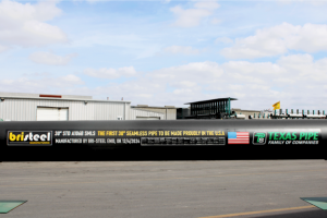 First Seamless 30" pipe