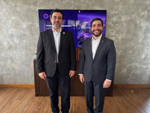 Isaac Garcia Merino, the Strategic Business Associate (SBA) of Tabuga, and Arturo Lopez Valerio, the founder of Tabuga Think Tank,.