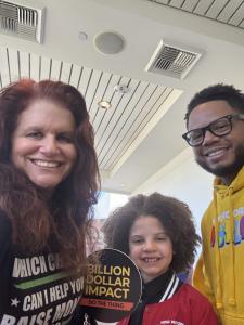 King Moore supporting The Billion Dollar Impact Ecosystem