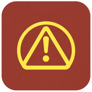 An icon that represents Blind Spot 1 Icon. The Denial Tax. Ignoring the Early Warning Signs