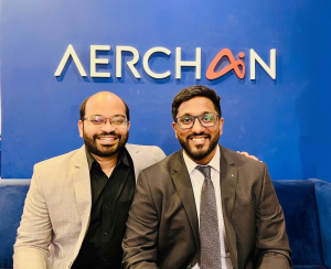 Harsha Kadimisetty (CEO, Co-Founder) and Himavanth Jasti (CTO, Co-Founder) from Aerchain