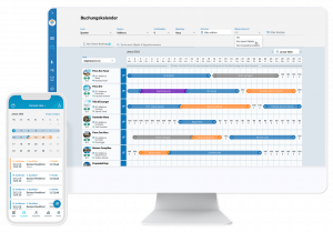 DiBooq Booking Channel Manager on desktop and app