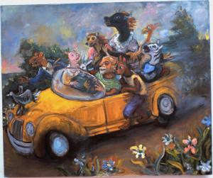 Joy Ride by Artist Chuck Connelly