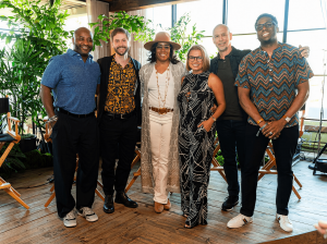 Lynnwood Bibbens, Ryan Turner, Nadja Bellan-White, Joy Taylor, Jason Harvey, and Charles Ifegwu