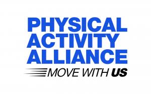 Physical Activity Alliance logo with tagline Move With US