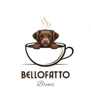 Bellofatto Brews' logo | premium coffee and tea
