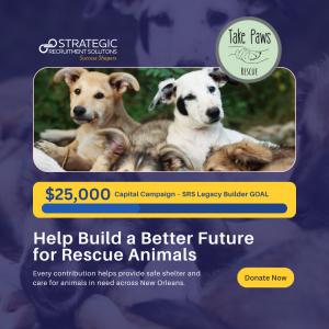 SRS supports Take Paws Rescue