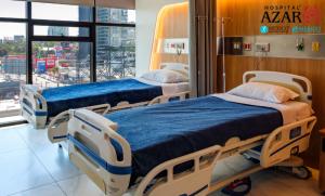 Patient Room at Hospital Azar in Tijuana Mexico