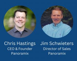 Photo of Chris Hastings, CEO and Founder, and Jim Schwieters, Director of Sales