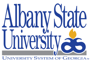 Albany State University Official Stacked Logo