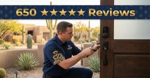 Diamondback Locksmith Scottsdale 650 five-star Google reviews