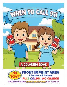 How 911 first responders imprint coloring book