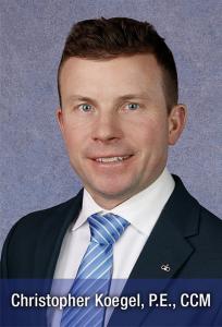 Christopher Koegel, P.E., CCM portrait photo
