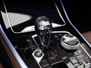 Picture showing center console in a BMW with new cockpit design
