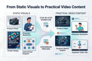 From static visuals to practical video content