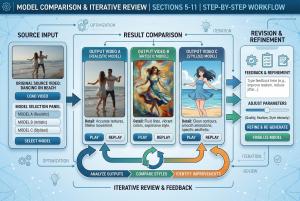Model comparison and iterative review