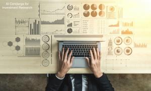 AI Concierge systems for investment research showing data analysis, market intelligence, and structured research workflows