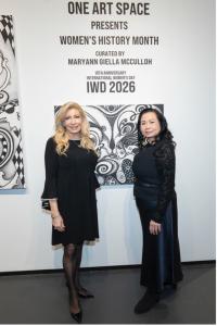 MaryAnn Giella McCulloh, Mei Fung (Photo Credit: SIPA USA for AP / Dave Warren)