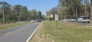 Chiefland Elementary 15 MPH School Zone Speed Limit Speeding Fines Doubled