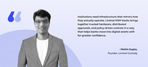 Mahin Gupta CEO and Founder Liminal Custody