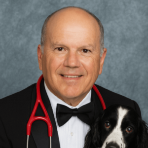 Dr. Mark Christine at his practice of in home pet euthanasia in Canton, OH.