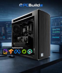 AI and ML Custom Built Workstation PC by PCBuildz