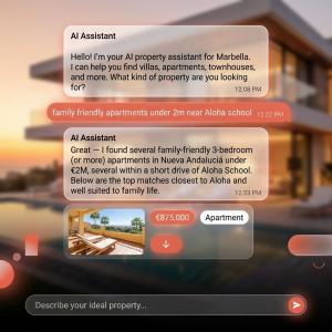 Propelos AI property search example