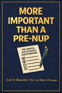 Cover for the eBook "More Important Than a Pre-Nup"