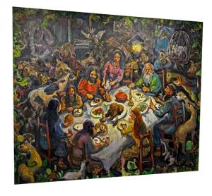 The Last Dinner on Noah’s Ark by Chuck Connelly (Photo Credit: LMG Images)