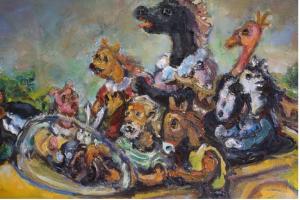 Detail from Joyride by Chuck Connelly (Photo Credit: LMG Images)