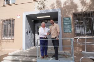 Casey Reinholtz, CEO of Soul Housing, and California State Senator Bob Archuleta