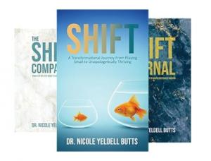 SHIFT Journey Series Book Covers. 3 Book Set.