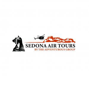 Sedona Air Tours logo with “By The Adventurous Group” branding