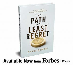 The Path of Least Regret by Parul Somani book cover.