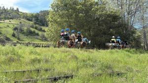 Springtime on the Russian River Railbikes