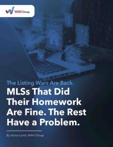 Listing Wars Report - WAV Group