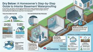 Basement Waterproofing Toronto Infographic