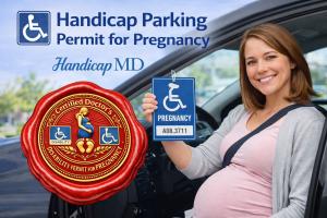 handicap parking permit for pregnancy - pregmant women