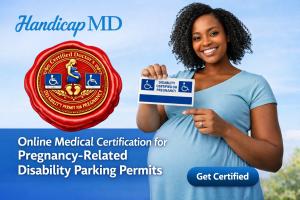 handicap parking permit for pregnancy - pregmant women in the us