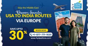 Flights to India via Europe