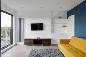 An interior view of a mansard loft conversion in London, constructed by Nuloft.