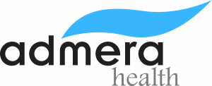 Admera Health Logo with refreshed blue