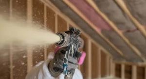 Spray foam insulation sealing attic gaps in Denver homes to improve energy efficiency and prevent air leaks