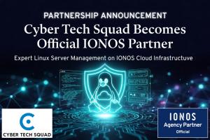 Cyber Tech Squad Becomes Official IONOS Partner