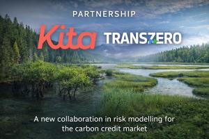 Climate risk modelling firm TransZero form partnership with Carbon Credit Insurer Kita.