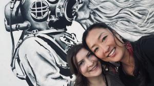 Hearts & Arts Foundation's Anthoula Wozcjak & Karen Lai